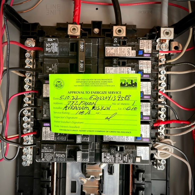 Breaker panel upgrade